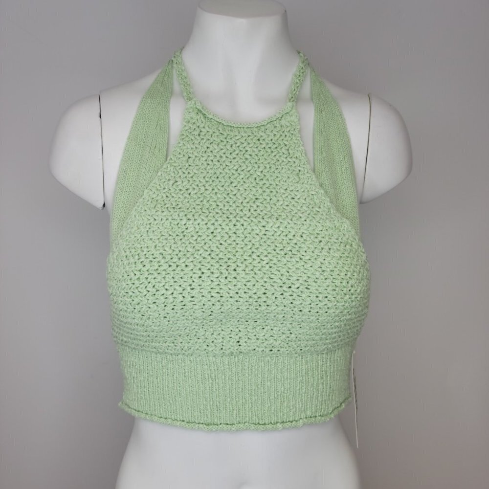 Urban Outfitters Knit  Halter Crop Top